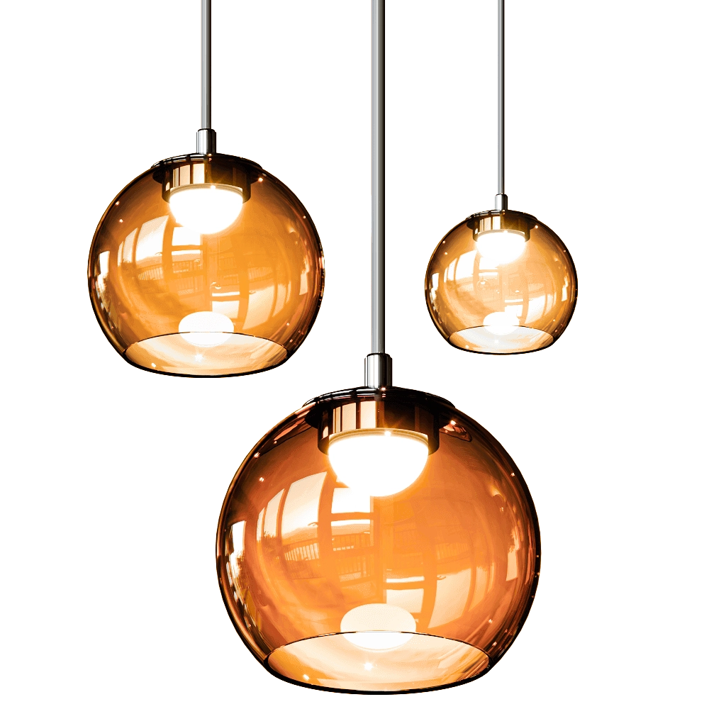 Contardi  – Pendant lamp Kubric 3D Model