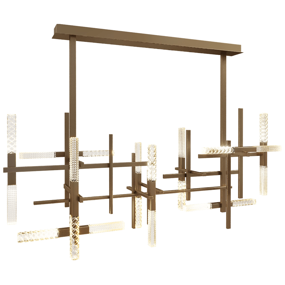 Contardi – Pendant lamp Mikado so Double 3D Model Contardi – Pendant lamp Mikado so Double 3D Model