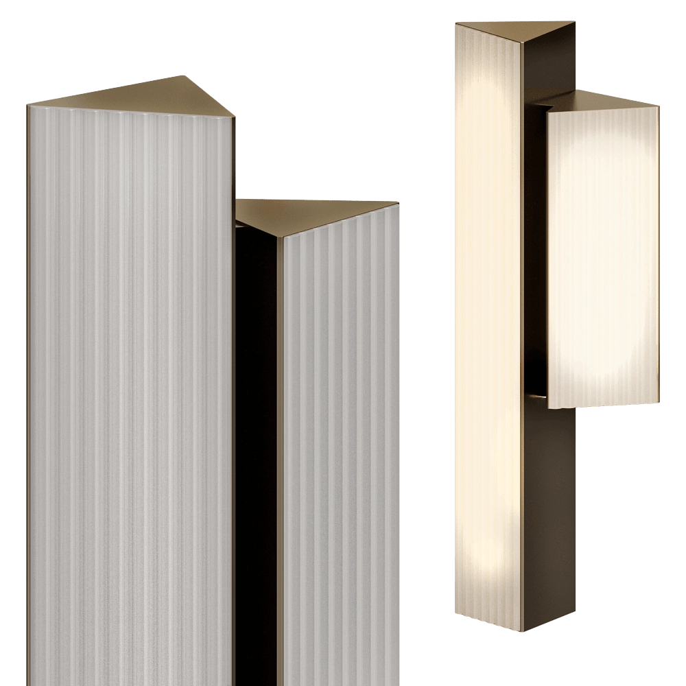 Contardi  – Wall lamp Stick AP Double 3D Model