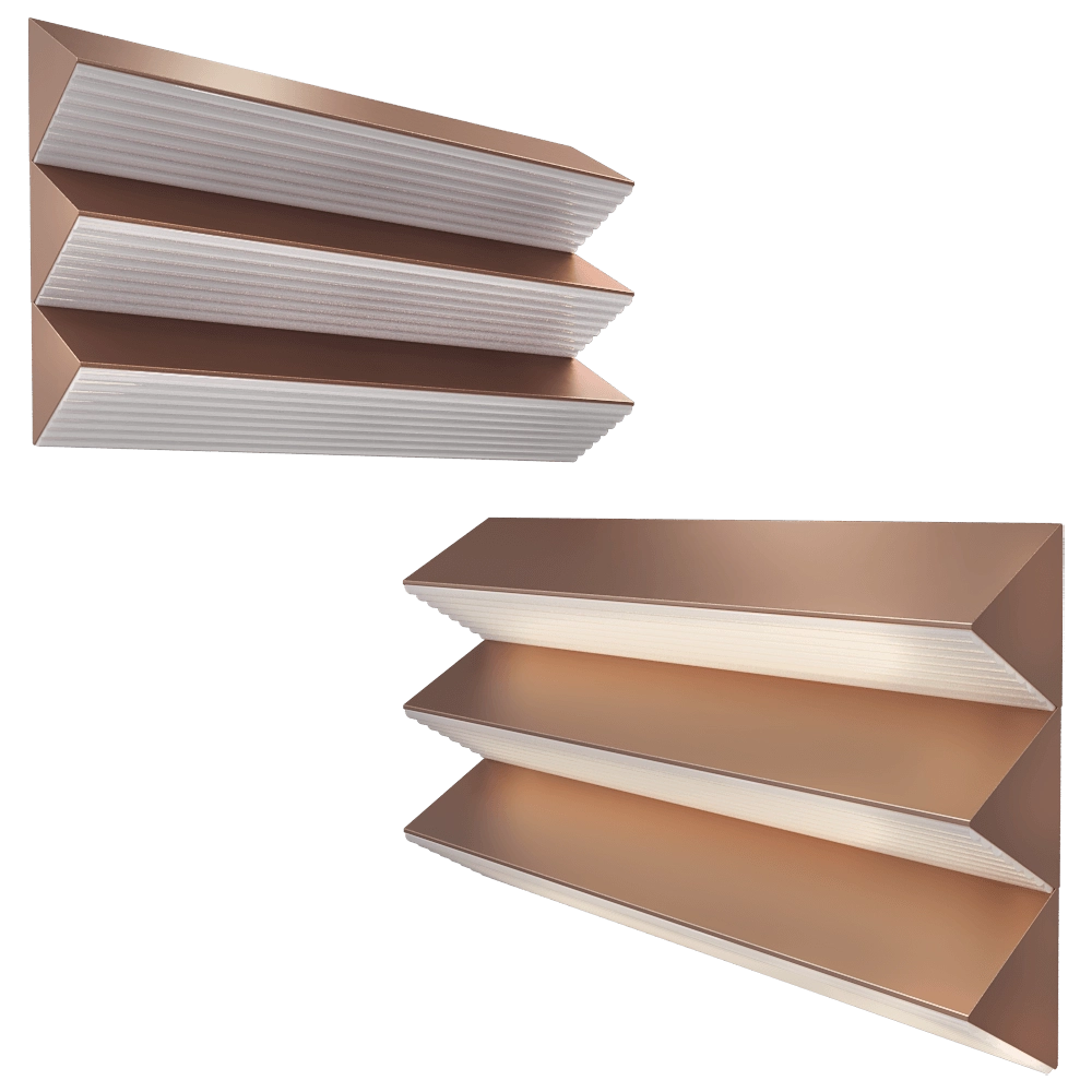 Contardi  – Wall lamp Stick ap trio 3D Model