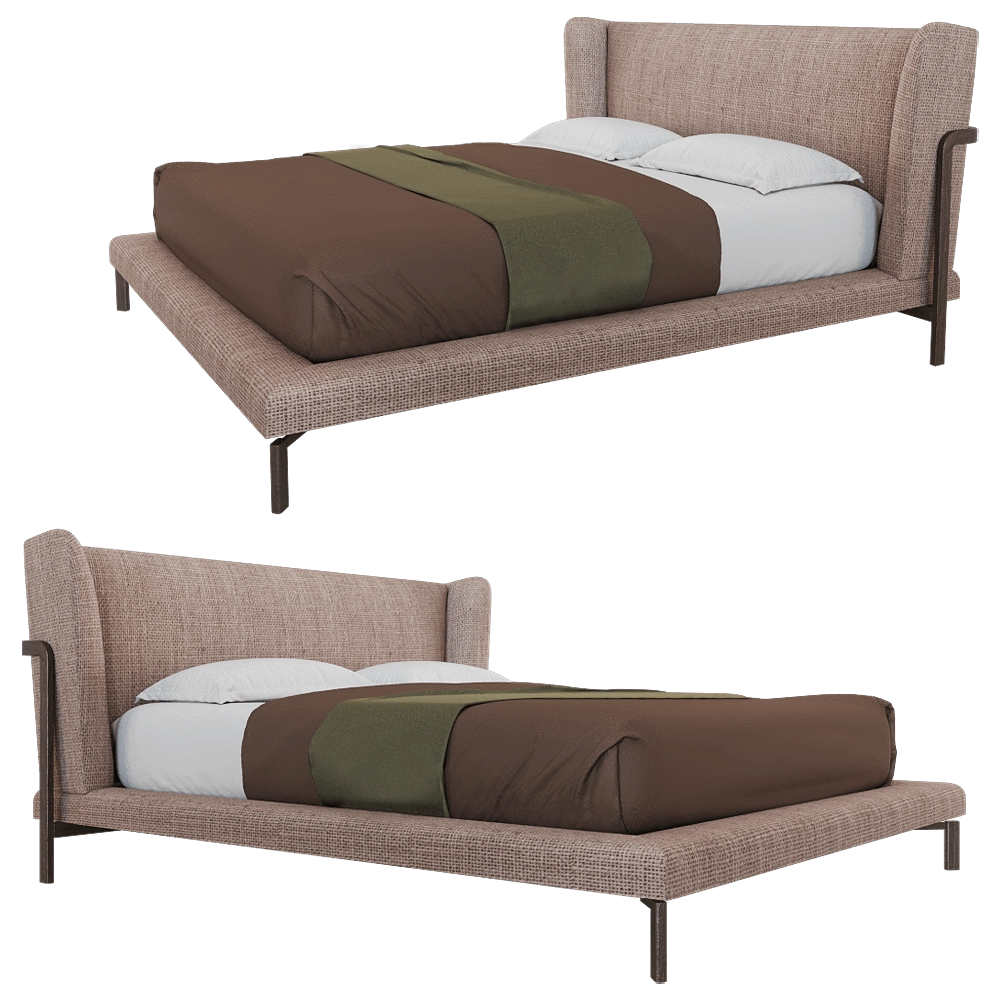 Conte – Bed Dominick 3D Model