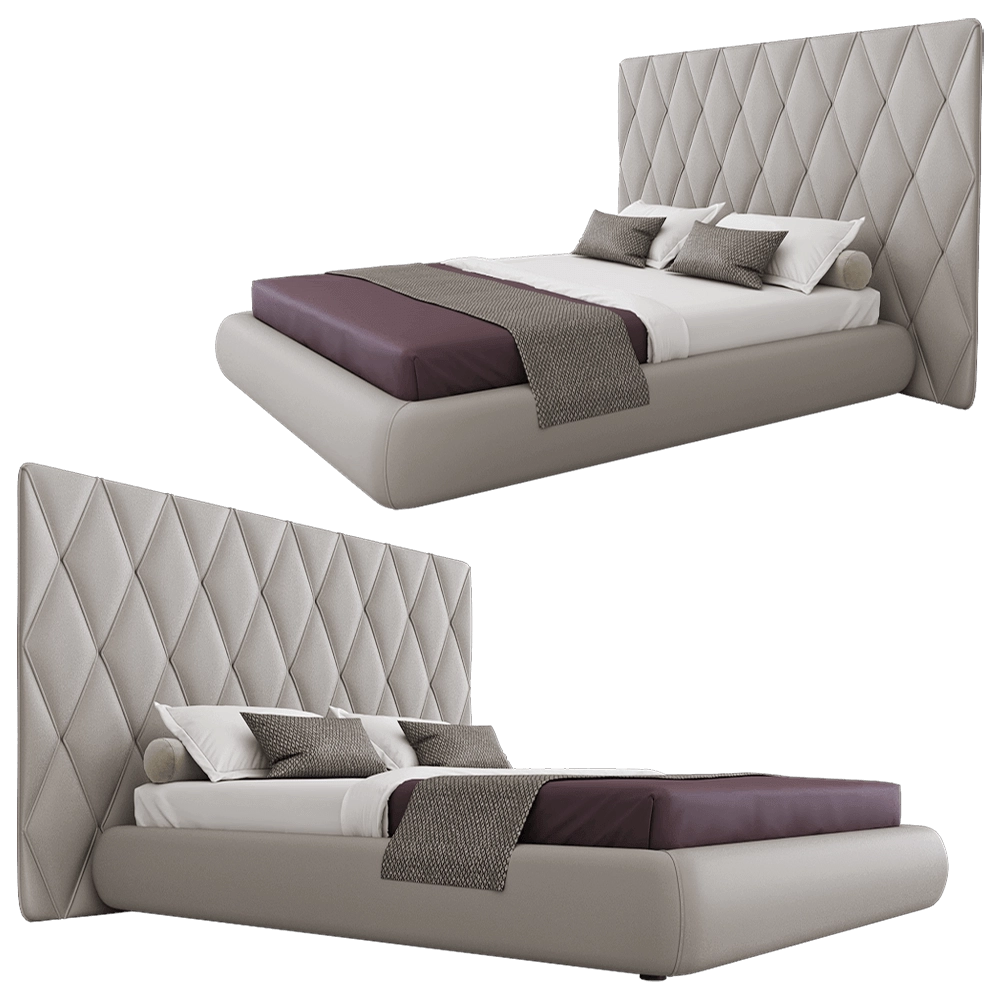 Conte – Bed Ivonne 3D Model Conte – Bed Ivonne 3D Model