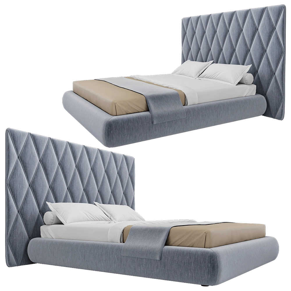 Conte – Bed Ivonne Royal 3D Model Conte – Bed Ivonne Royal 3D Model