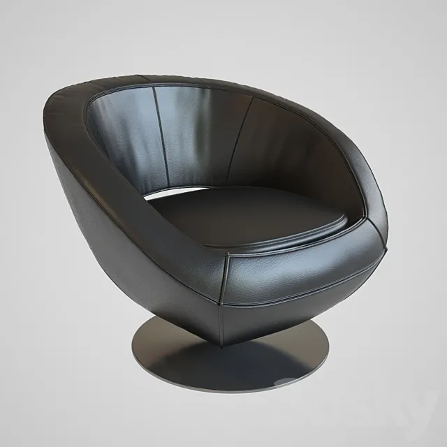 Contempo Maiorca c851 armchair 3D Model Contempo Maiorca c851 armchair 3D Model