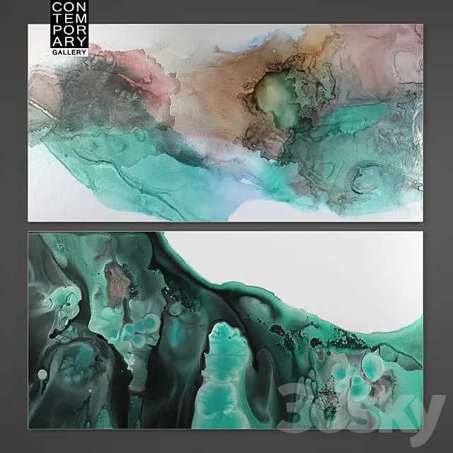 Contemporary gallery vol.8 3D Model Contemporary gallery vol.8 3D Model