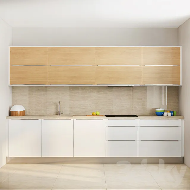 contemporary kitchen 3D Model