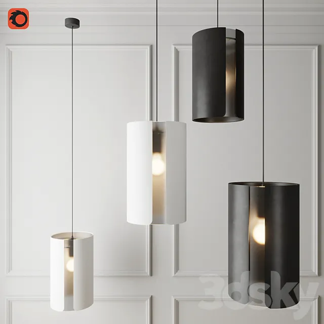 Contemporary light 3D Model