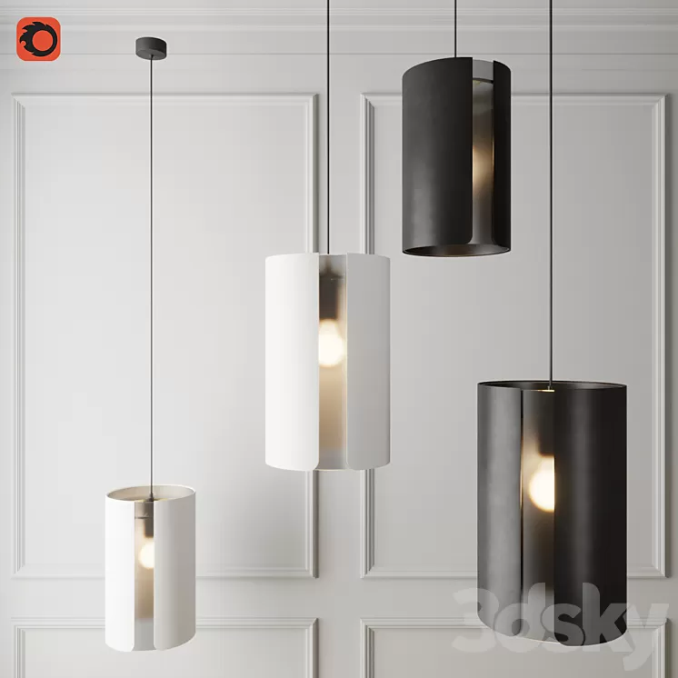 Contemporary light 3D Model Contemporary light 3D Model