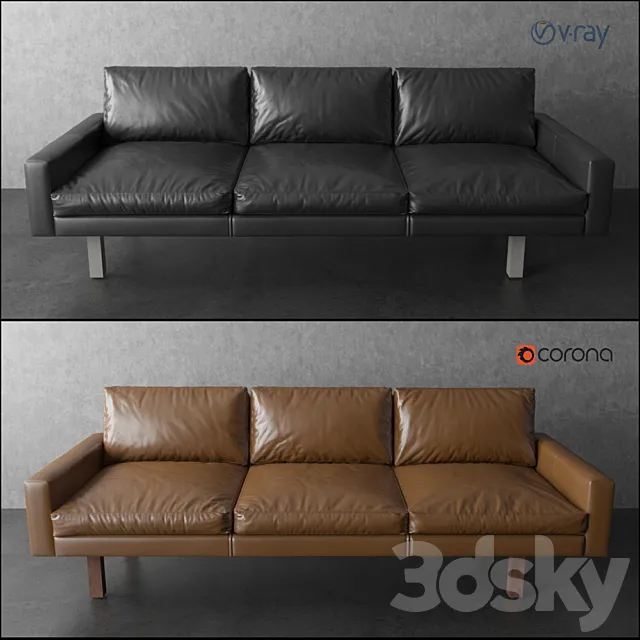 Contemporary Standard Felix Sofa 3DModel
