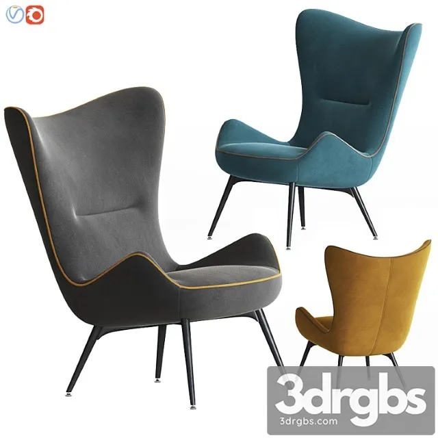 Contessa armchair 1956 wittmann