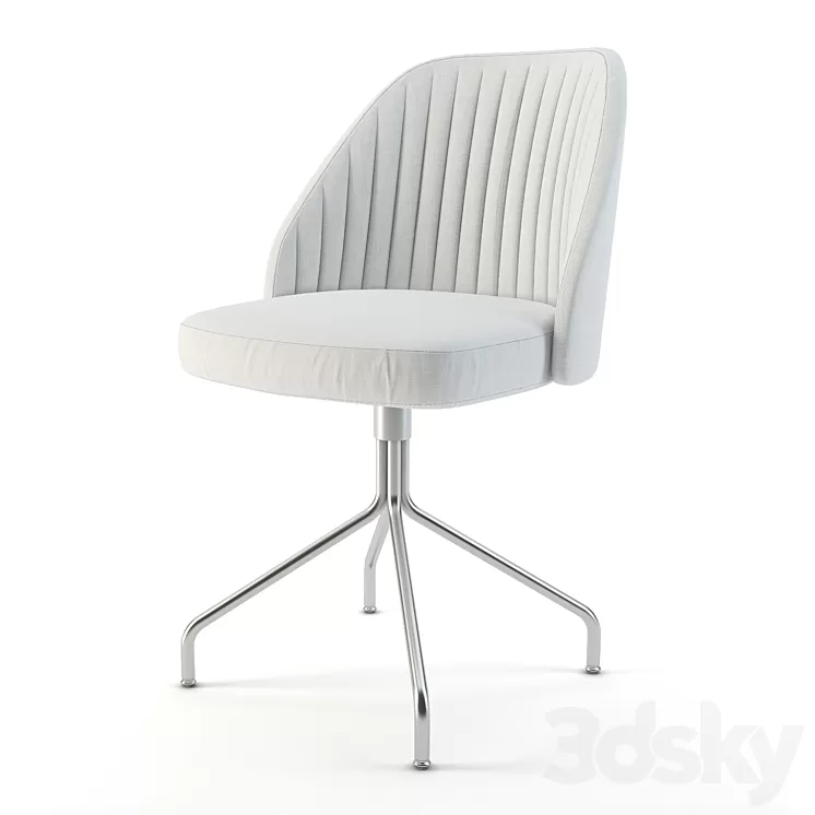 Conti Dining Chair 3D Model Conti Dining Chair 3D Model