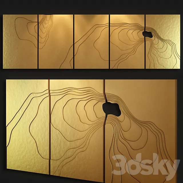 contour 3D Model contour 3D Model