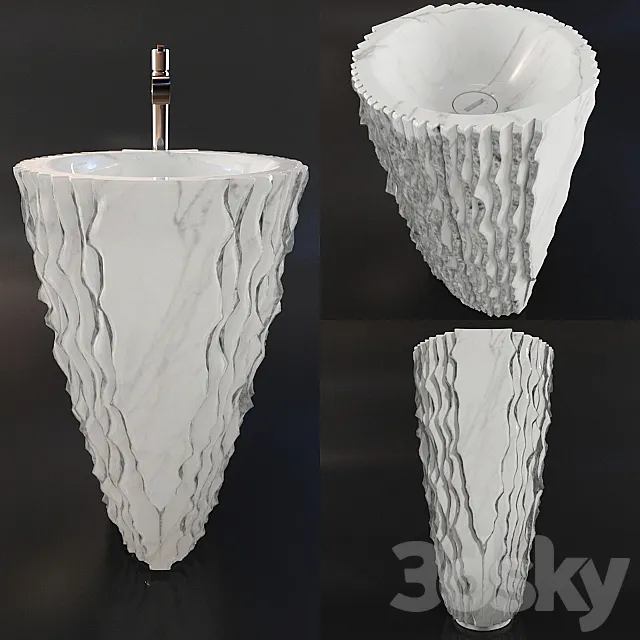 Controverso sink 3DModel Controverso sink 3DModel