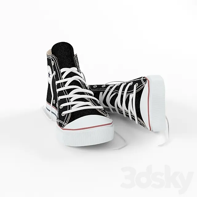 Converse All-Star Shoes 3DModel