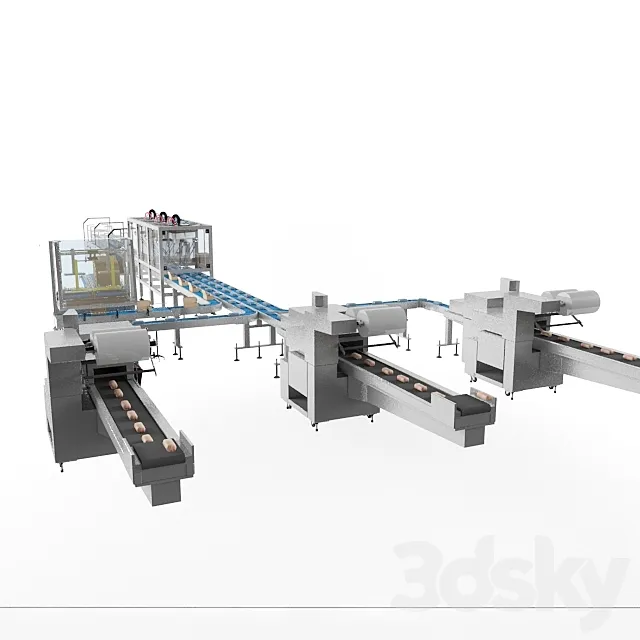 conveyor 3D Model conveyor 3D Model