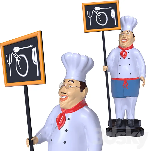 Cook 3D Model