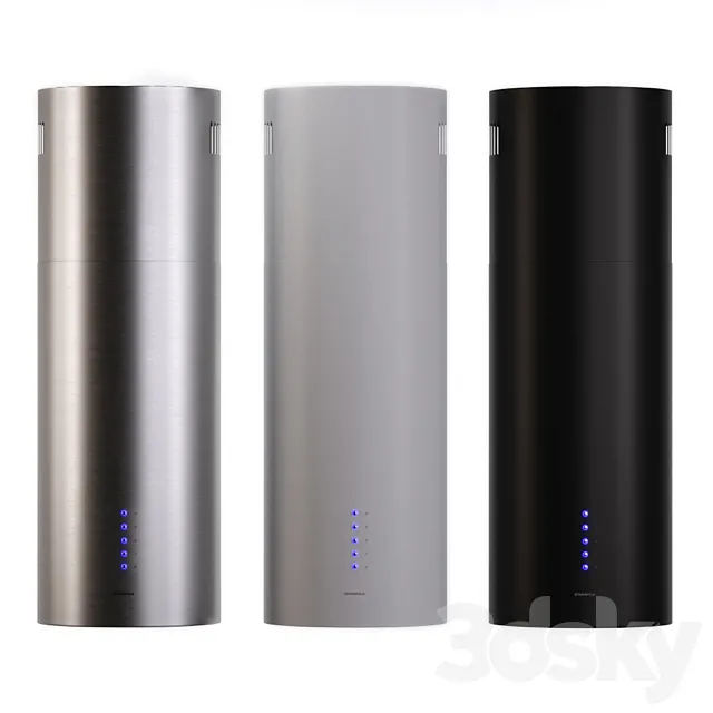 Cooker Hood Set MAUNFELD Lee Push 3D Model Cooker Hood Set MAUNFELD Lee Push 3D Model