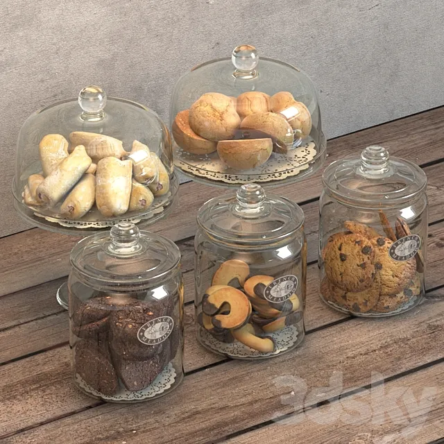 cookie jars 3DModel cookie jars 3DModel