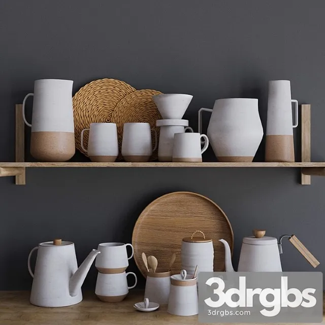 Cookware set  3D Model Download