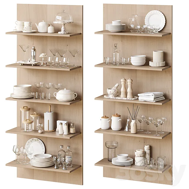 Cookware set NG5 3D Model