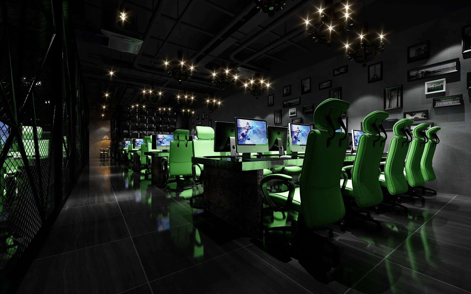 Cooldesign Interior 20 – Public Space – INTERNETCAFE – 12