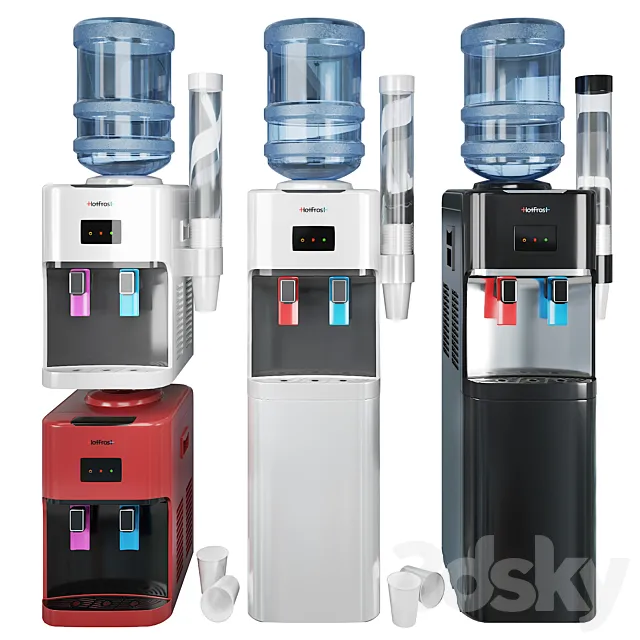 Cooler HotFrost 3D Model