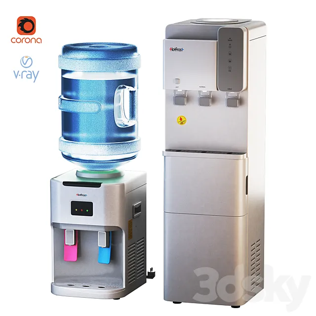 Cooler HotFrost CET 2 \ HotFrost V25L \ HotFrost D115 3D Model