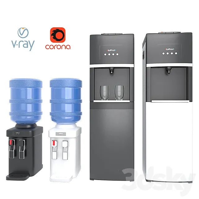 Cooler HotFrost \ HotFrost 35AEN \ HotFrost D65EN 3DModel