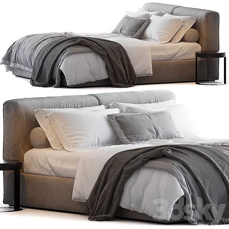 Cooper bed by Frigerio 3D Model Free Download