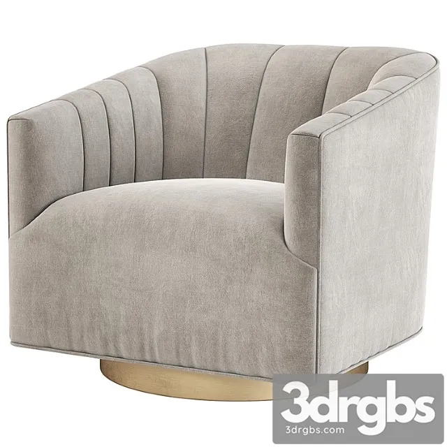 Cooper swivel mitchell gold bob williams 3D Model Download Cooper swivel mitchell gold bob williams 3D Model Download