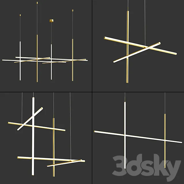 COORDINATES collection By Flos 3D Model