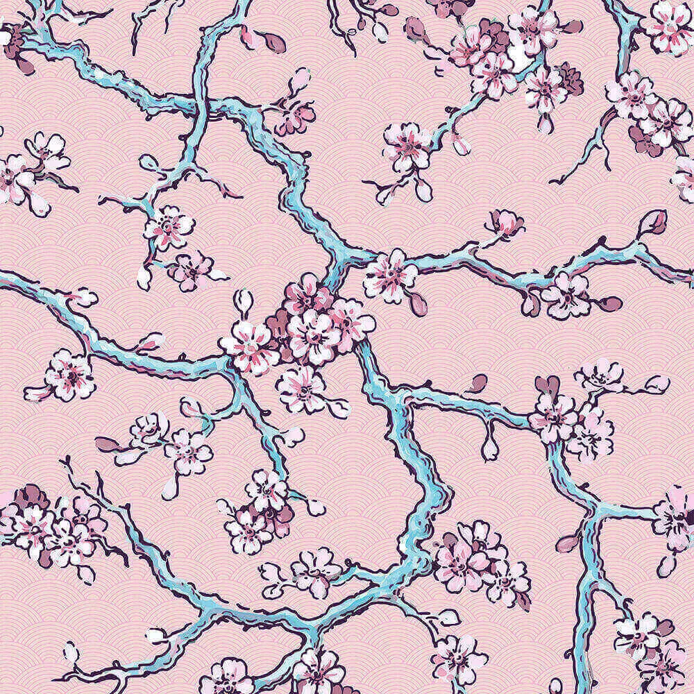 Coordonné – Wallpaper Paravent des Amandiers Absinthe 3D Model Coordonné – Wallpaper Paravent des Amandiers Absinthe 3D Model