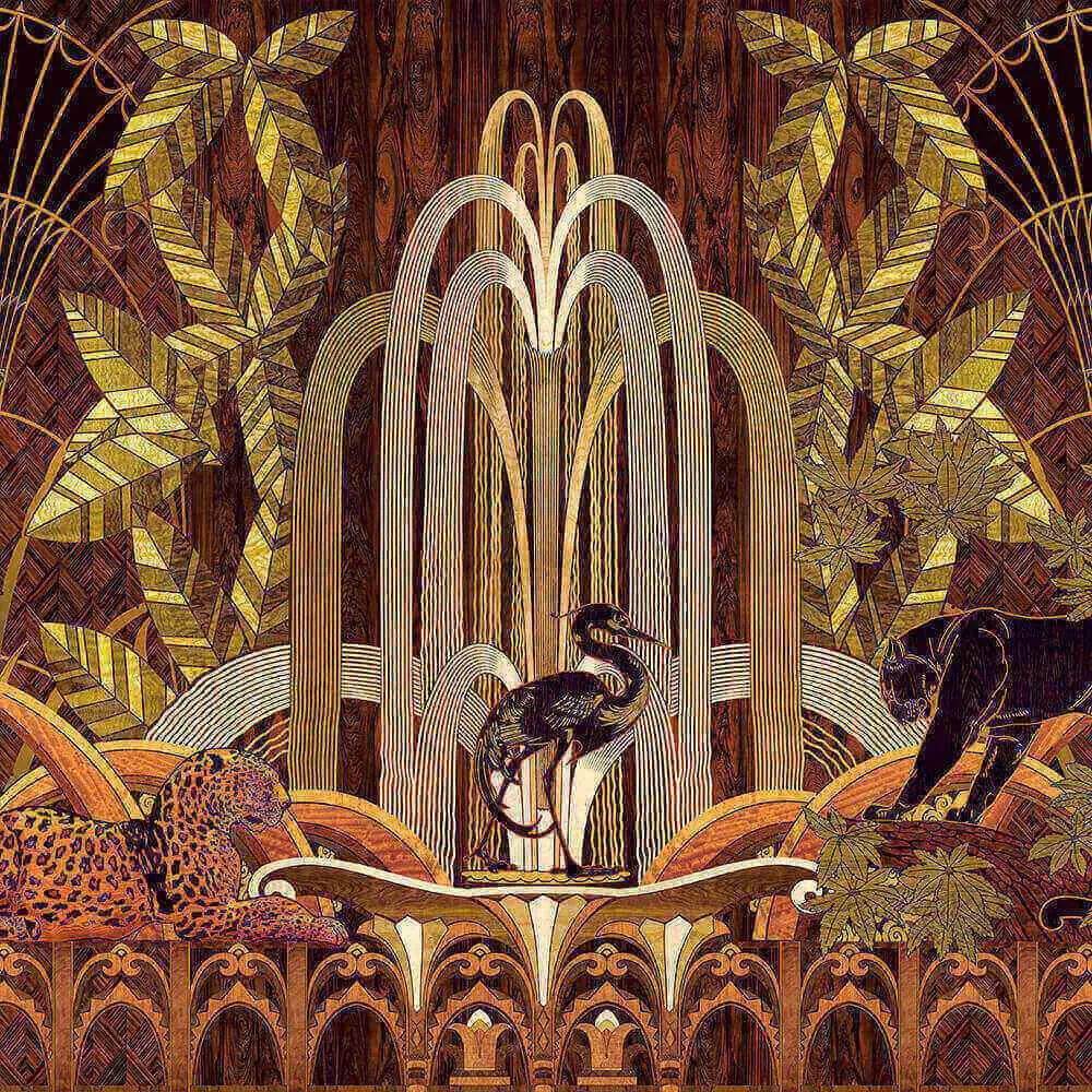 Coordonné – Wallpaper Rue Babylone 3D Model Coordonné – Wallpaper Rue Babylone 3D Model