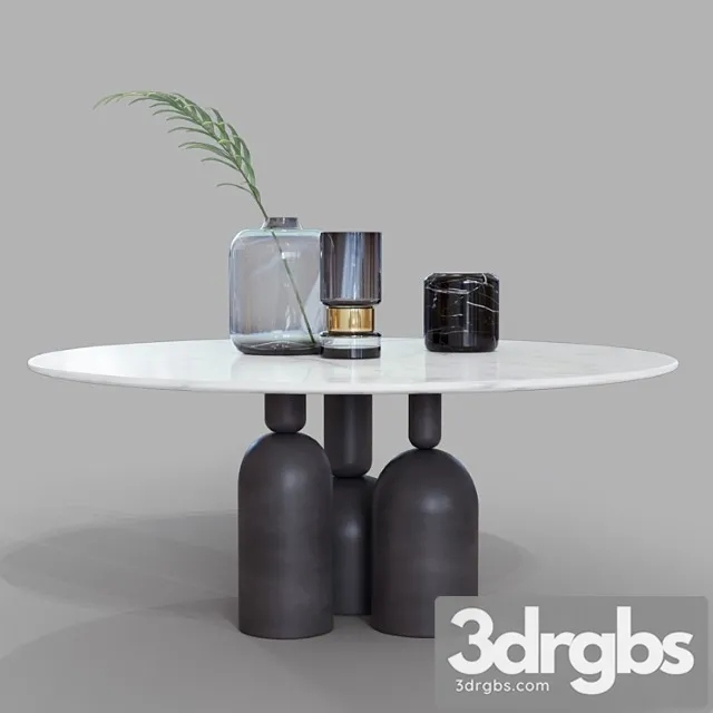 Cop table bonaldo 2 3D Model Download Cop table bonaldo 2 3D Model Download