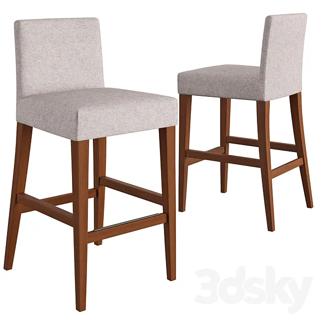 Copenhagen bar stool 3D Model