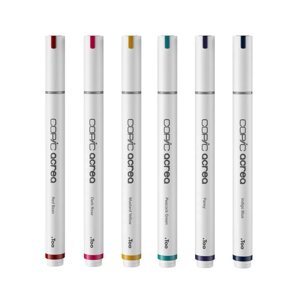 Copic Acrea Markers Set Deep by Copic