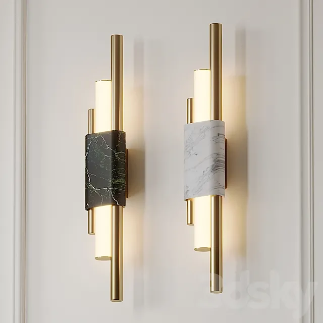 Copper wall lamp 3DModel Copper wall lamp 3DModel