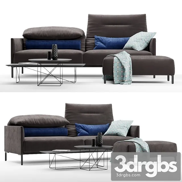 Cor avalanche sofa 2 3D Model Download Cor avalanche sofa 2 3D Model Download