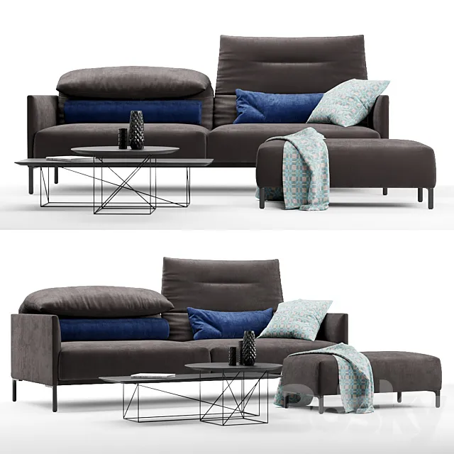 COR Avalanche Sofa 3D Model