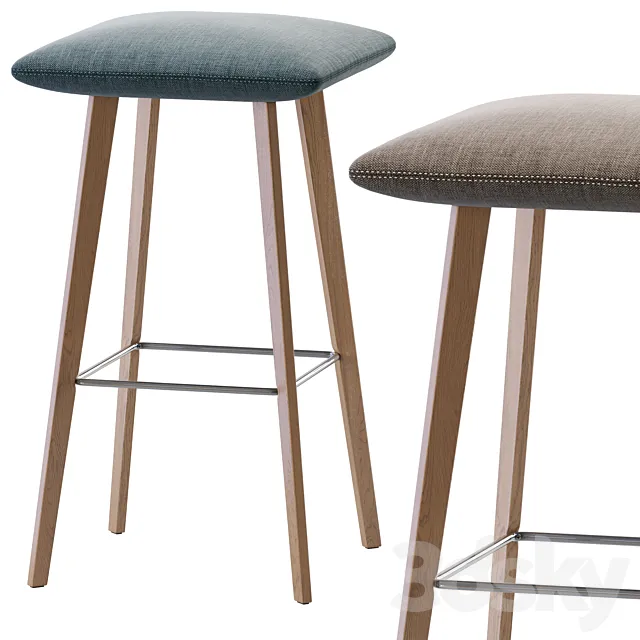 Cor barstool Jalis variant 3 3DModel Cor barstool Jalis variant 3 3DModel