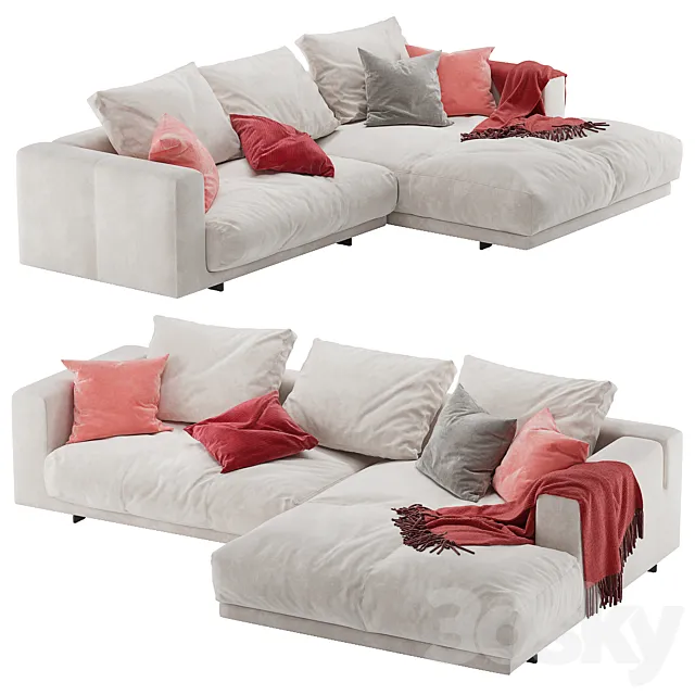 COR Moss sofa 3D Model COR Moss sofa 3D Model