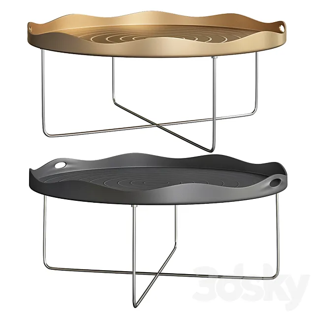 Cora Big Coffee Table Urbano 3DModel Cora Big Coffee Table Urbano 3DModel