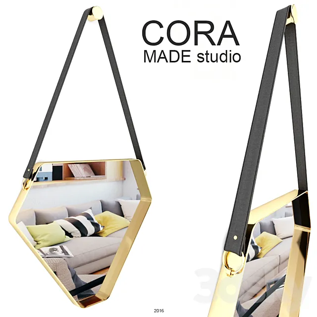 Cora Mirror (MADE studio) 3D Model