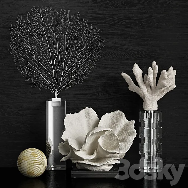 Coral Set 1 3D Model