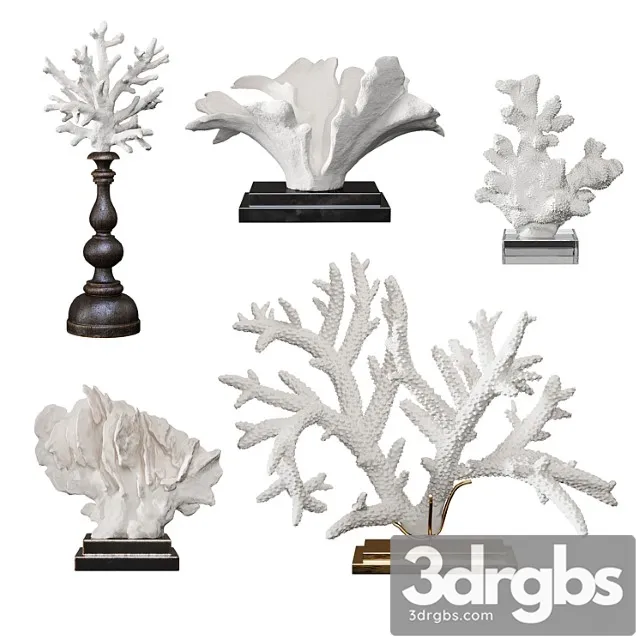 Coral set 4 3D Model Download