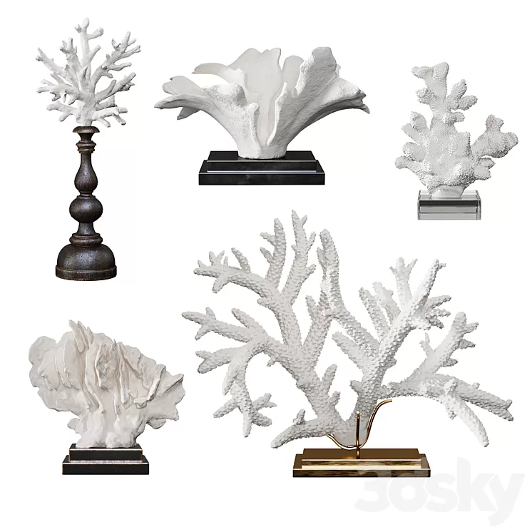 Coral Set 4 3D Model