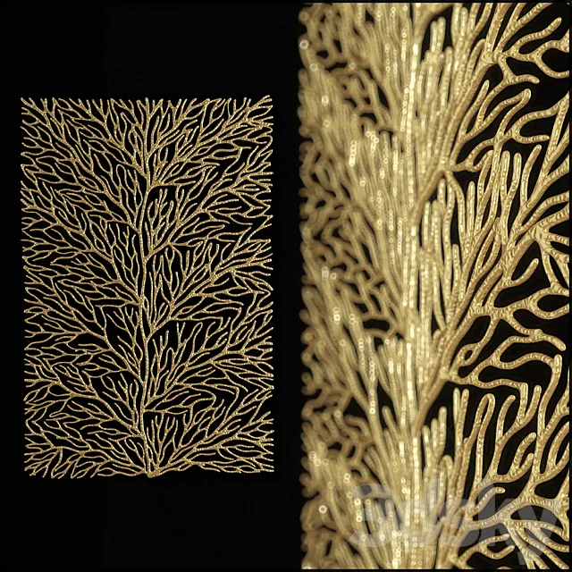 coral wall art 3DModel coral wall art 3DModel
