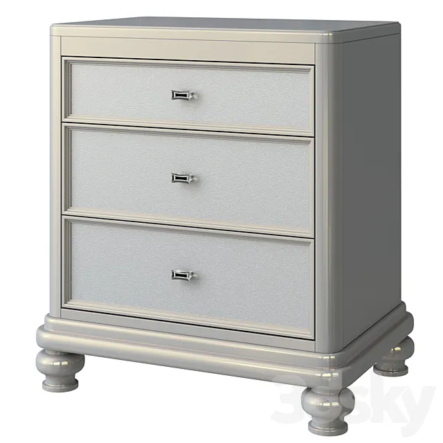 Coralayne bedside table 3DModel Coralayne bedside table 3DModel