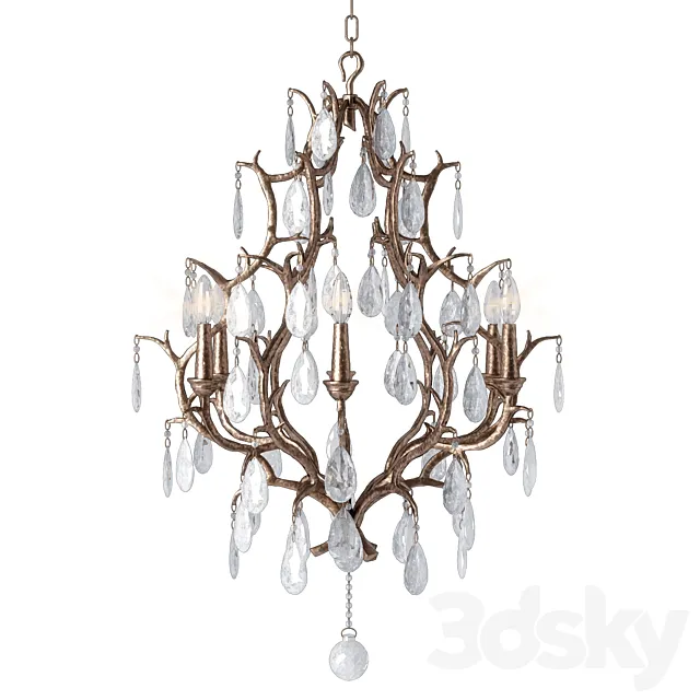 Corbett Lighting. Amadeus 163-06 3DModel Corbett Lighting. Amadeus 163-06 3DModel
