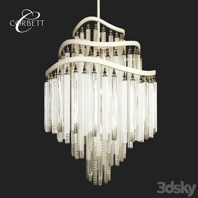 Corbett Lighting Chimera Chandelier 3D Model Corbett Lighting Chimera Chandelier 3D Model